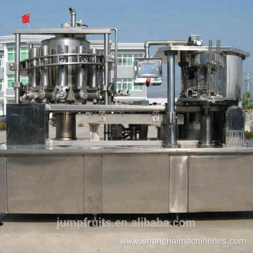 Aspetic filling machine for fruit paste processing plant